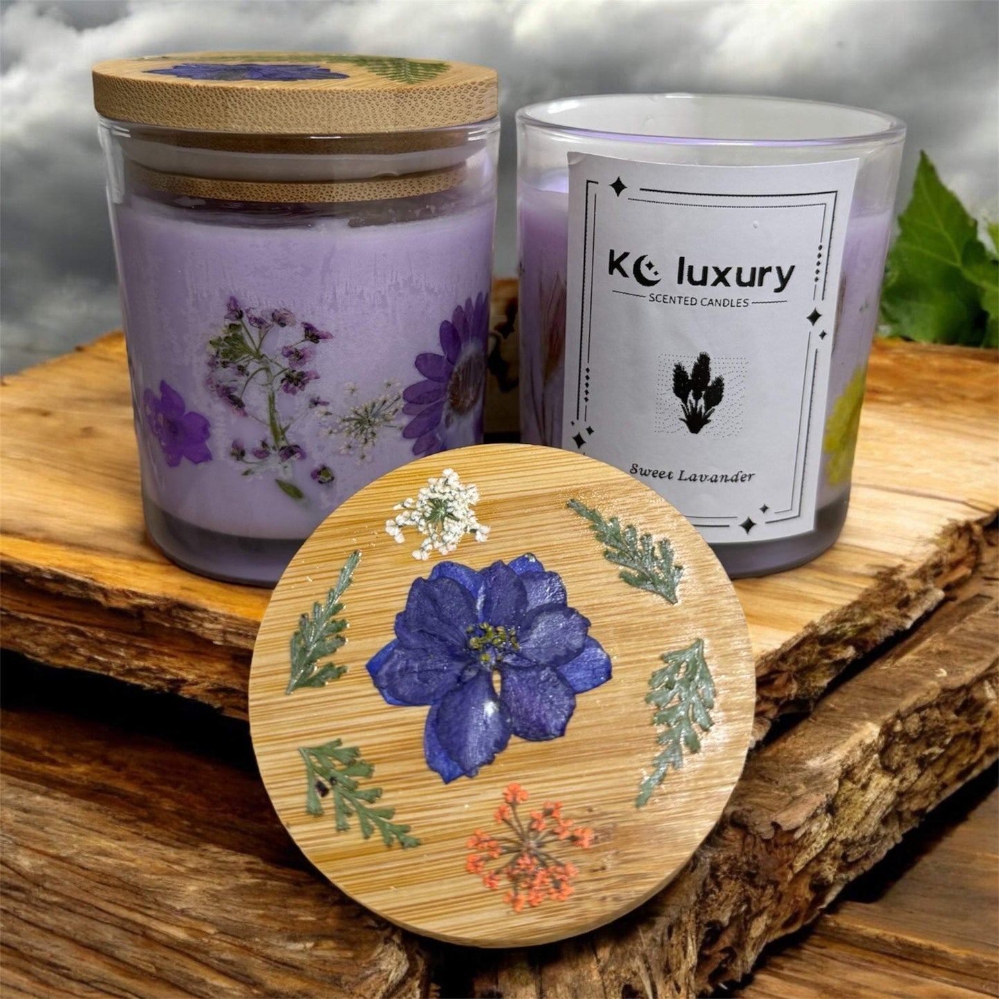 Petal Luxe ----Velas florales perfumadas personalizadas
