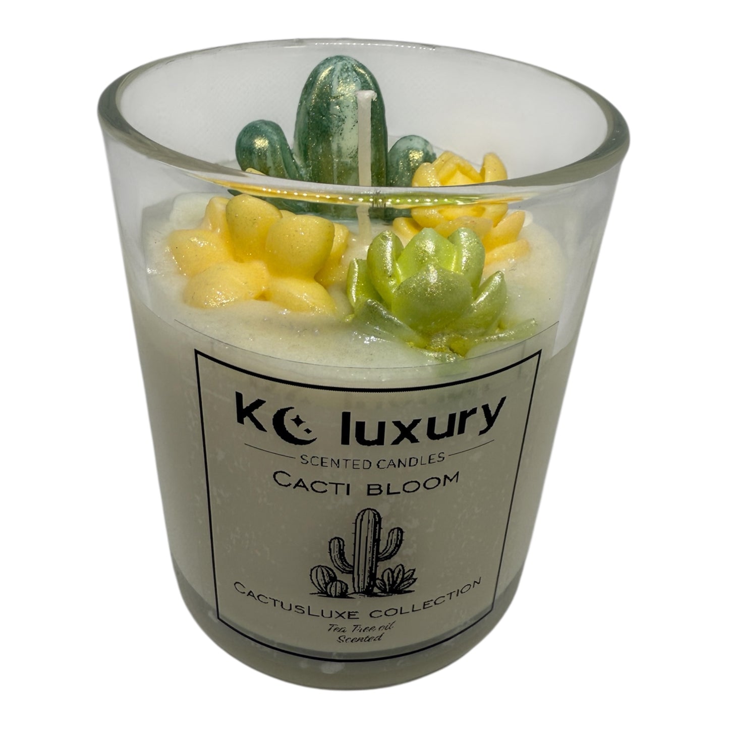 Vela Flor de Cactus