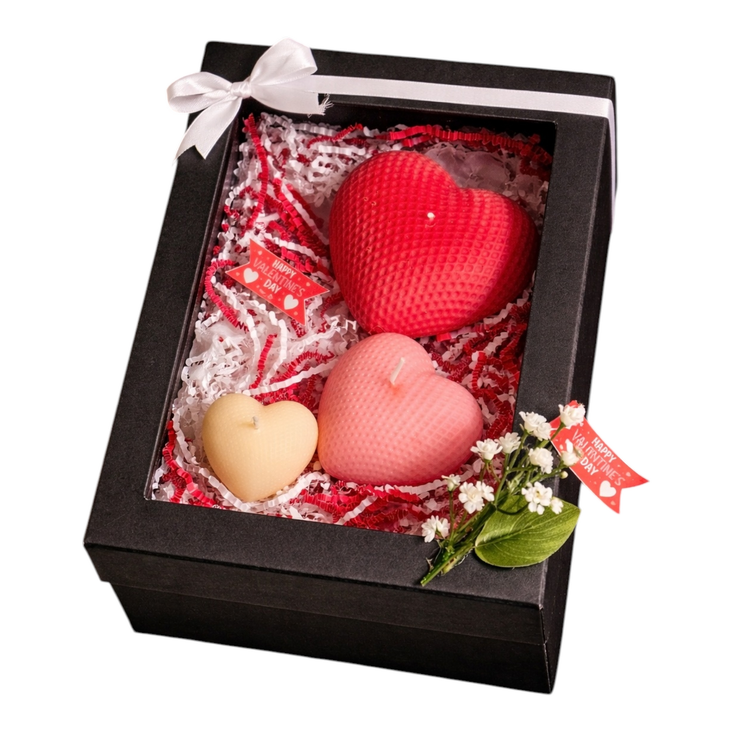 Forever Yours Heart Candle Gift Set | Valentine’s Day Luxury Soy Candles