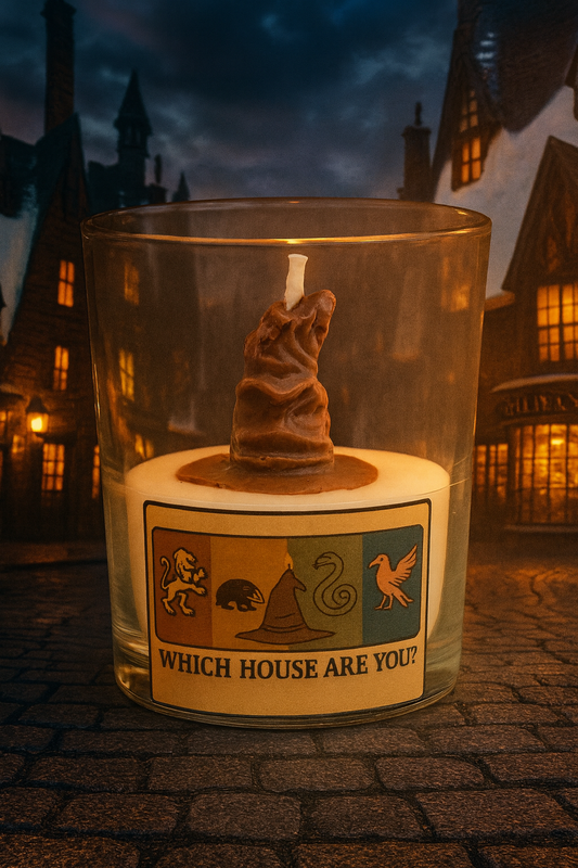 Mystic Sorting Wizard Candle – Discover Your Magical House