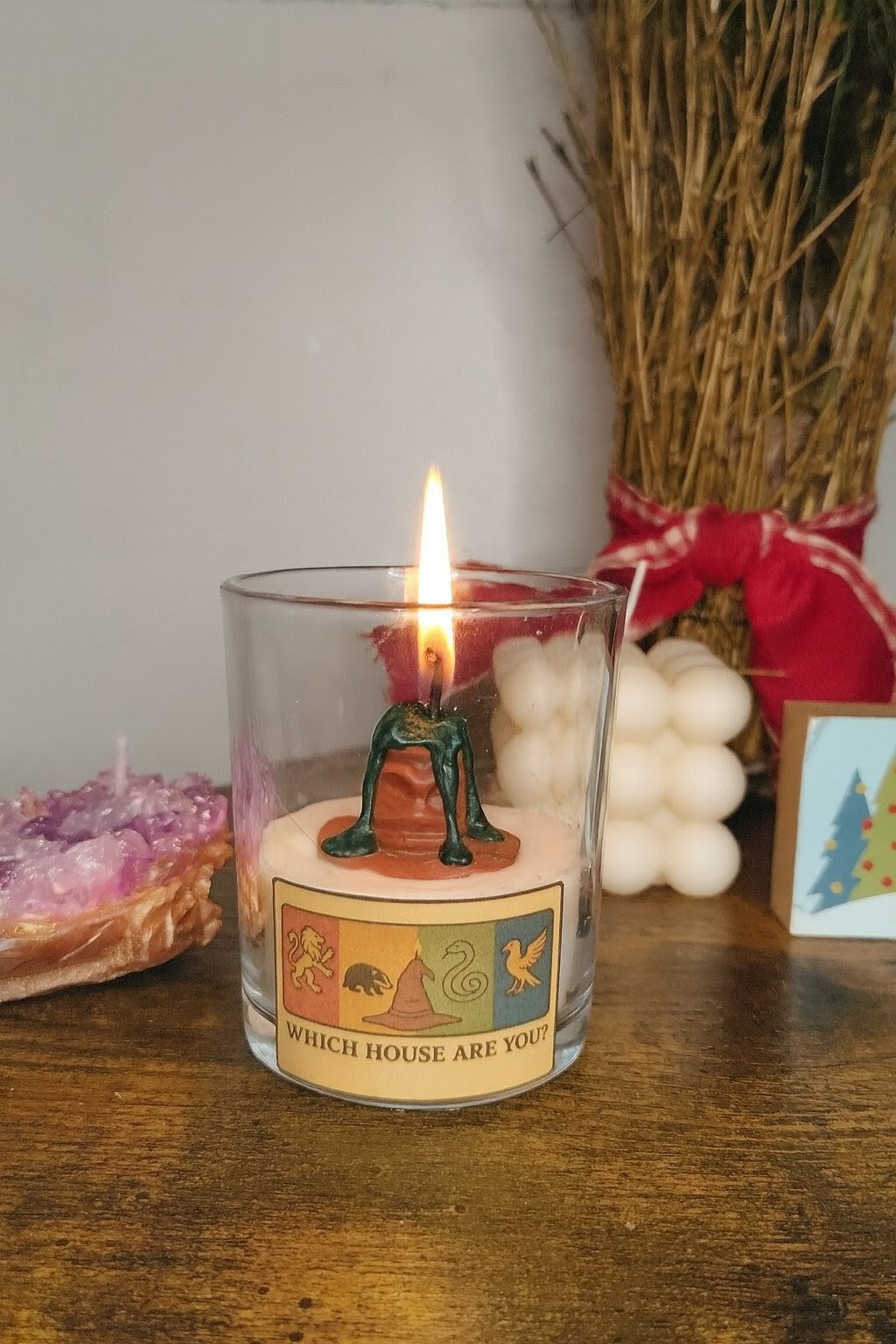 Mystic Sorting Wizard Candle – Discover Your Magical House