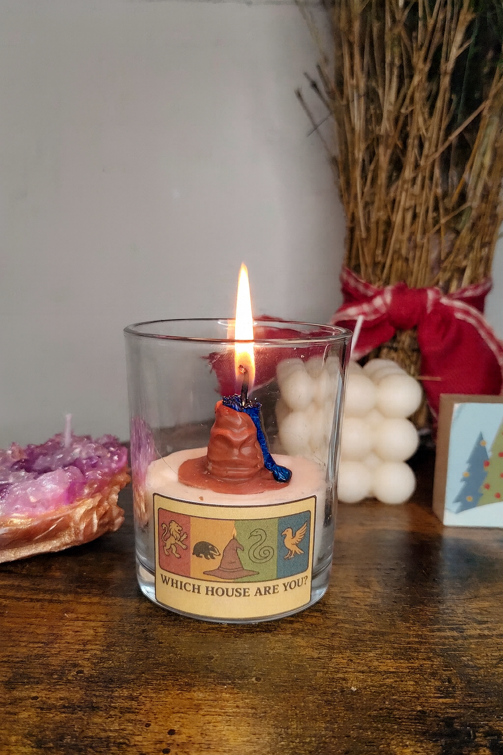Mystic Sorting Wizard Candle – Discover Your Magical House