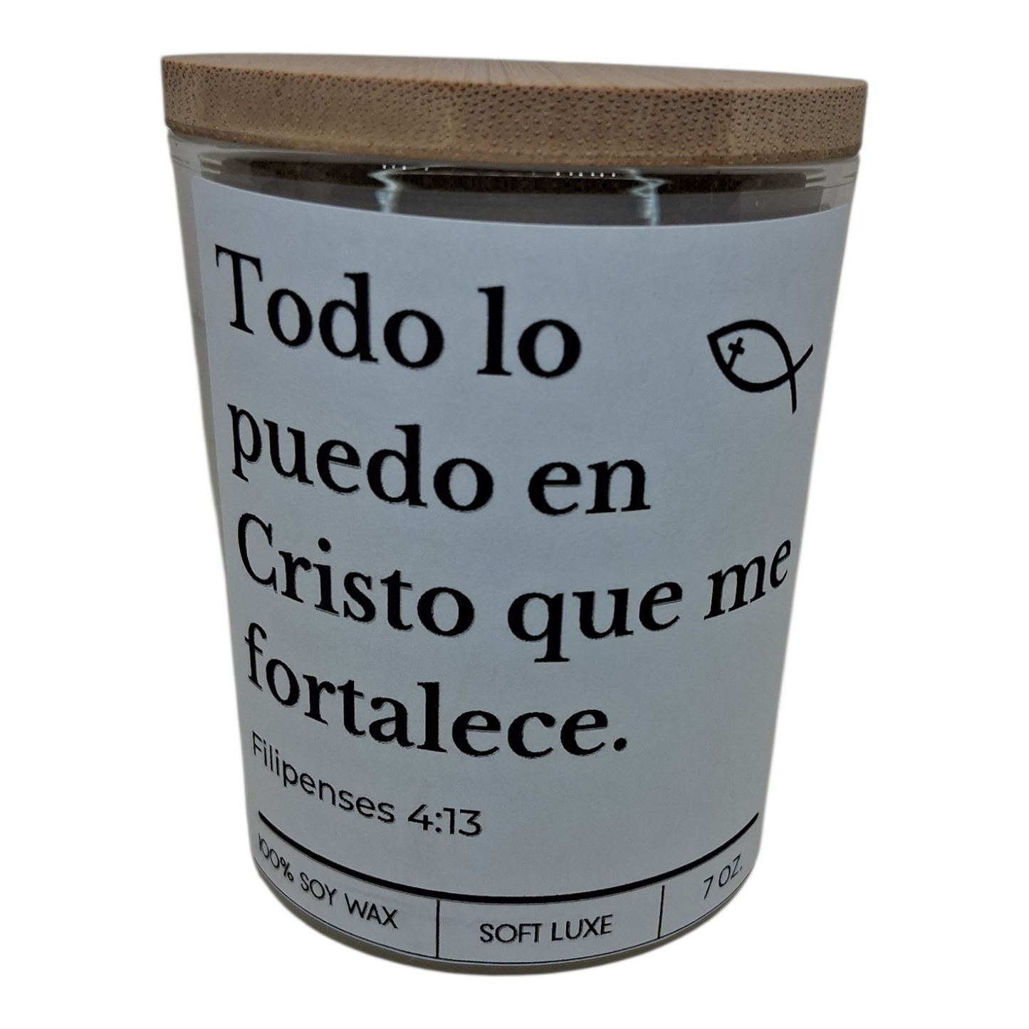 Light of Faith - Luz de Fe Bilingual Scripture Candle