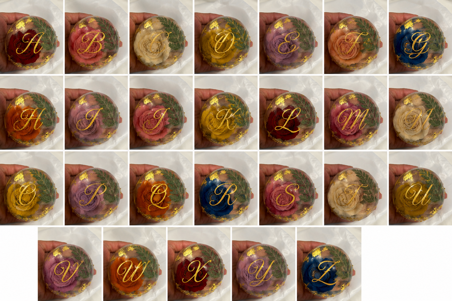 Gilded Bloom | Personalized Floral Jelly Wax Melt