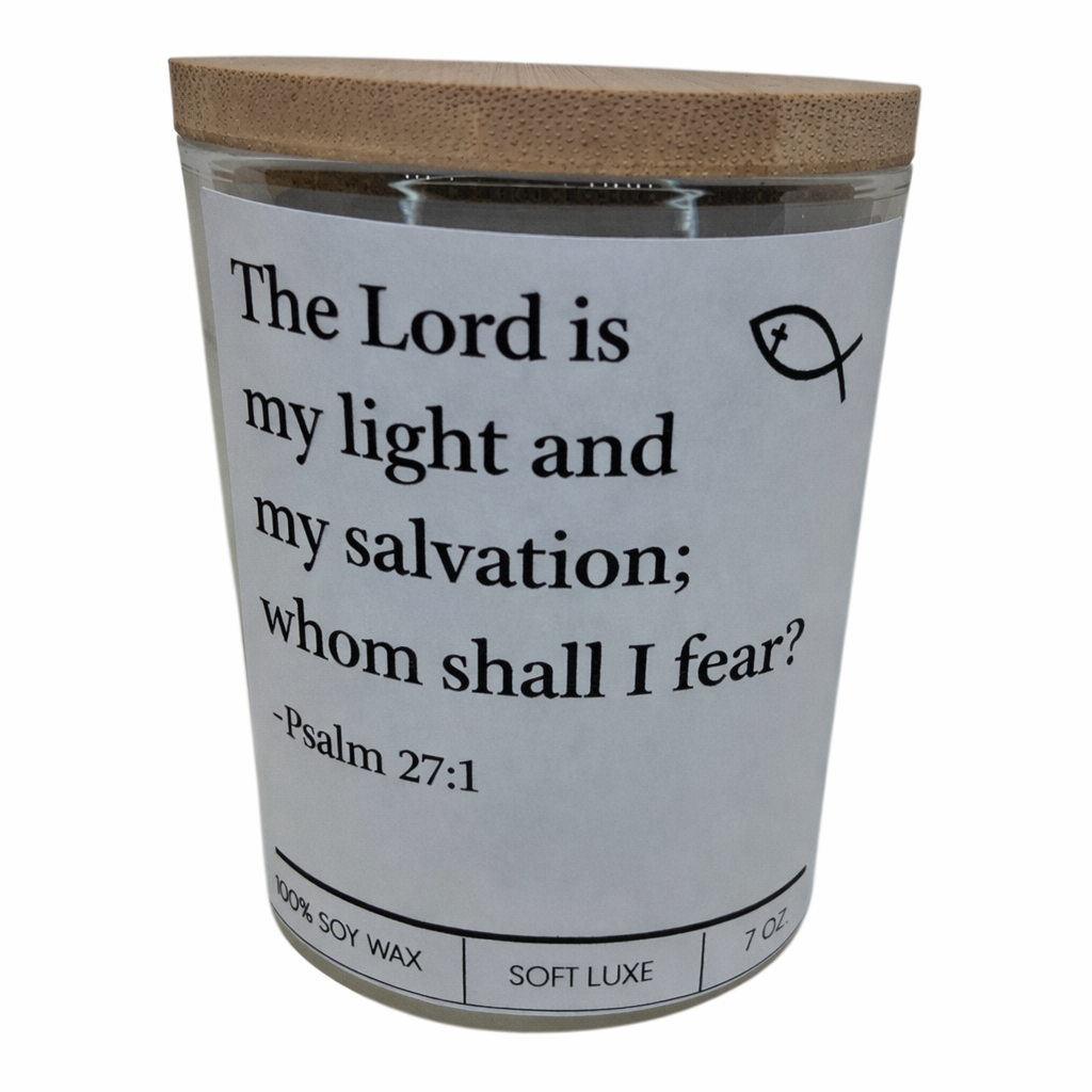 Light of Faith - Luz de Fe Bilingual Scripture Candle
