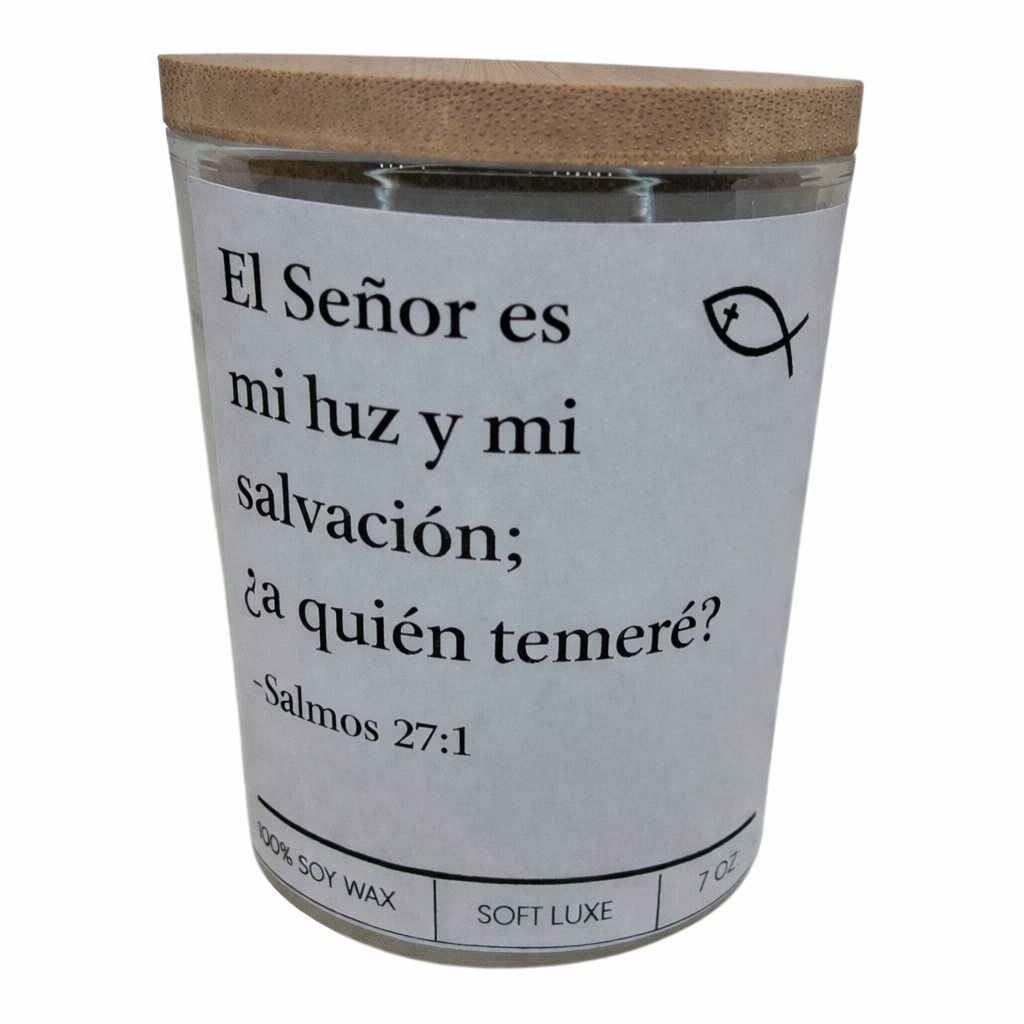 Light of Faith - Luz de Fe Bilingual Scripture Candle