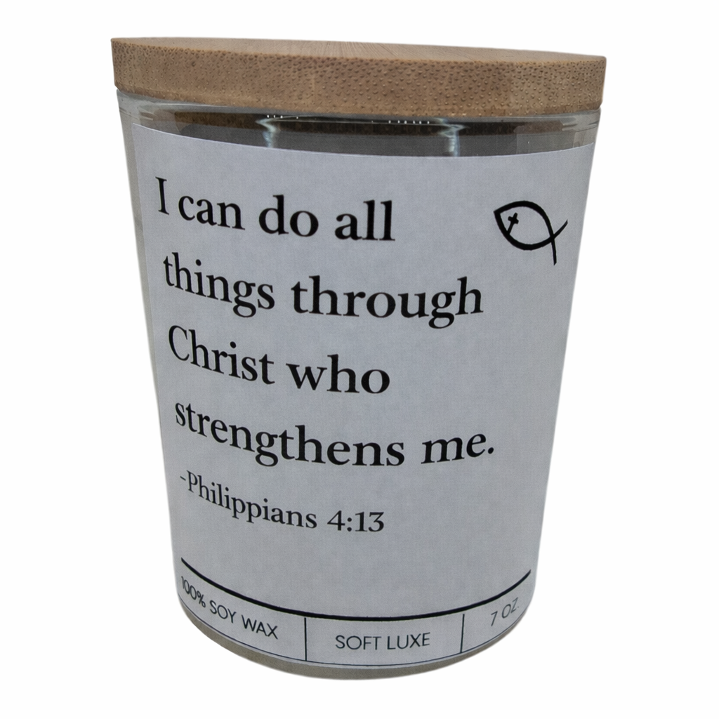 Light of Faith - Luz de Fe Bilingual Scripture Candle