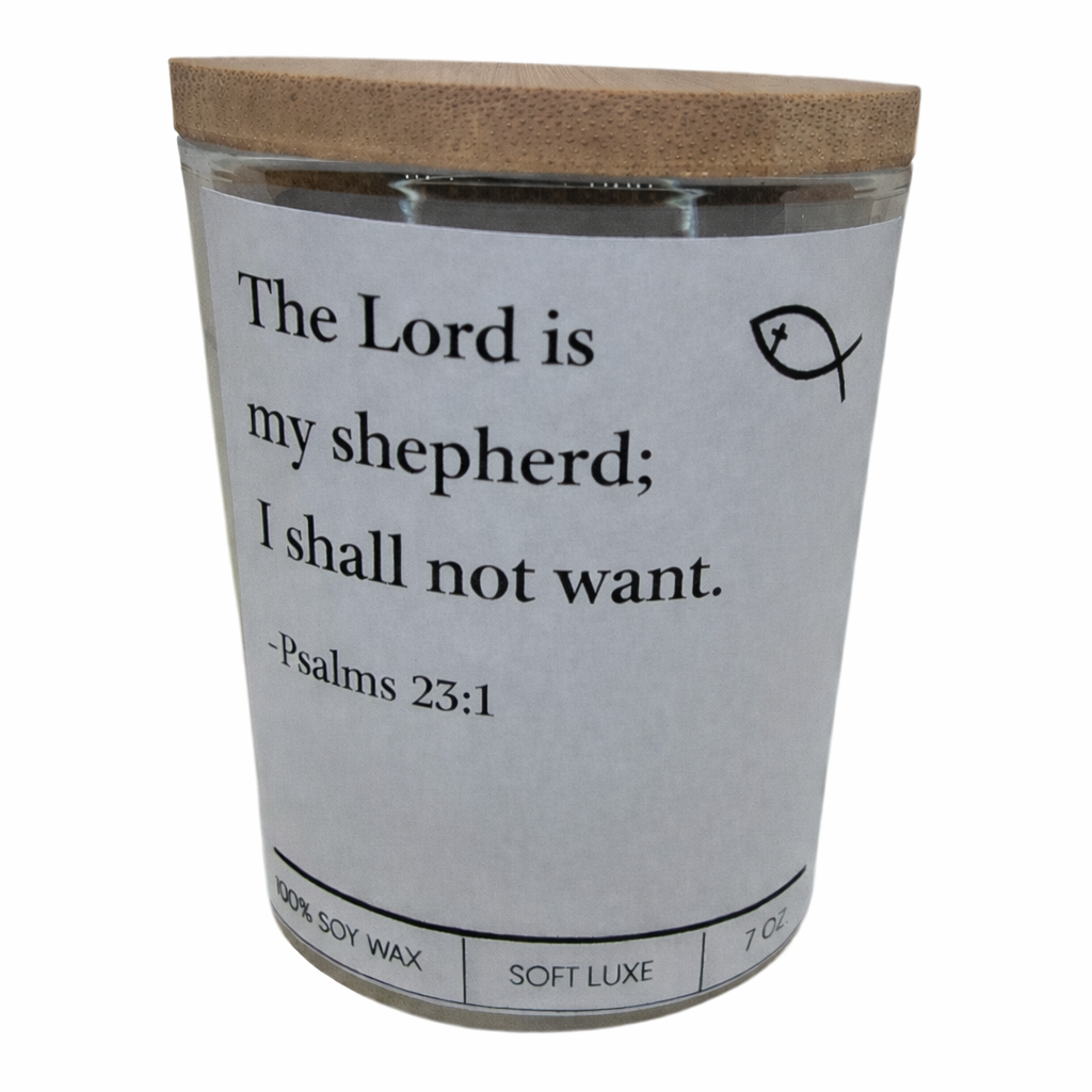 Light of Faith - Luz de Fe Bilingual Scripture Candle