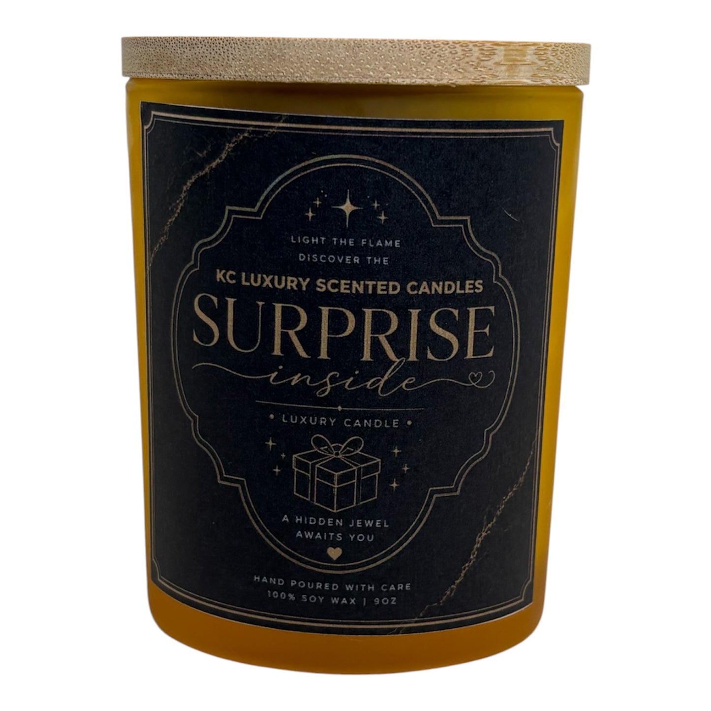 KC Luxury Surprise Inside Ring Candle – Hidden Jewelry Reveal Candle for Women