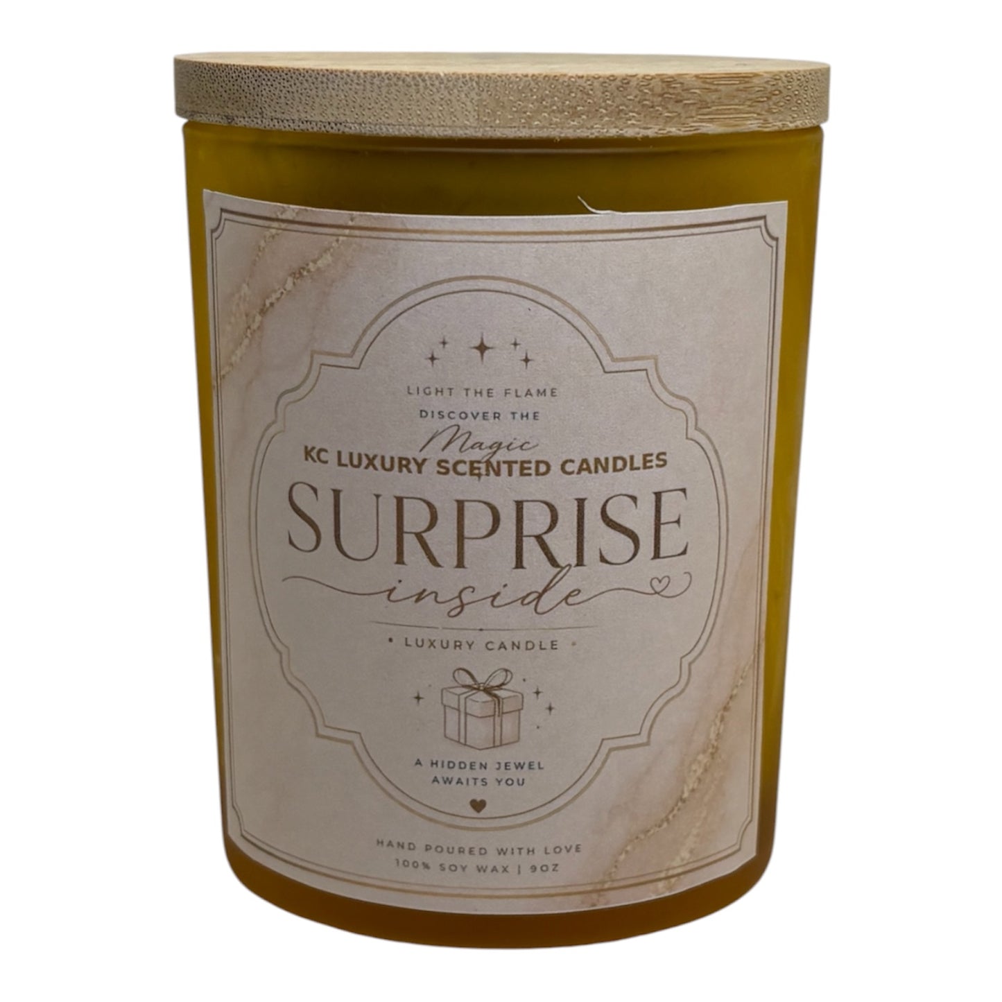 KC Luxury Surprise Inside Ring Candle – Hidden Jewelry Reveal Candle for Women
