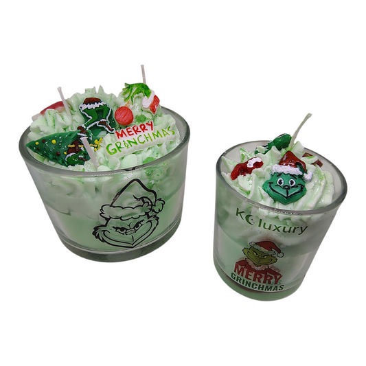 Merry Grinchmas Candle