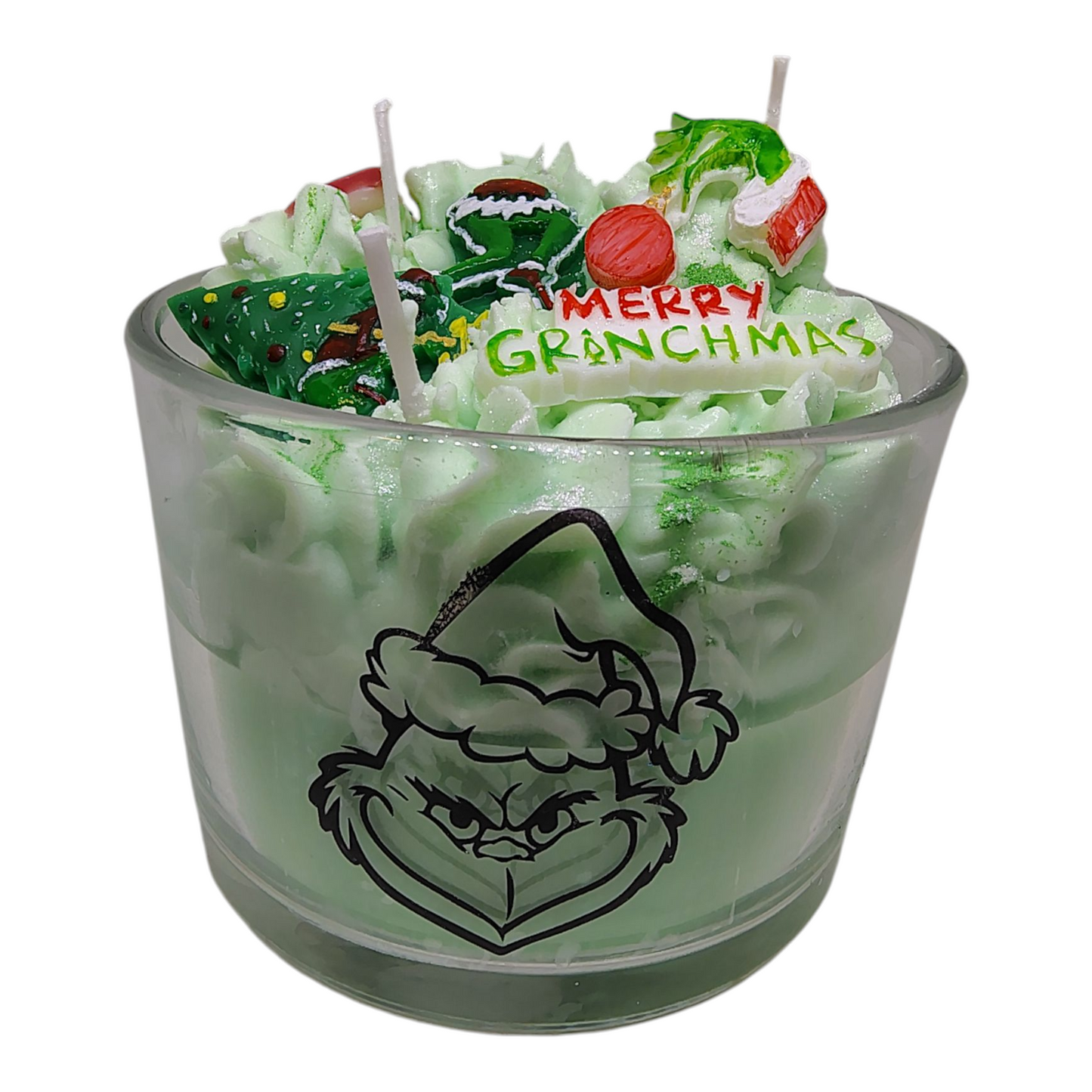 Merry Grinchmas Candle